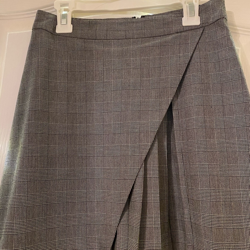 plaid mini skirt